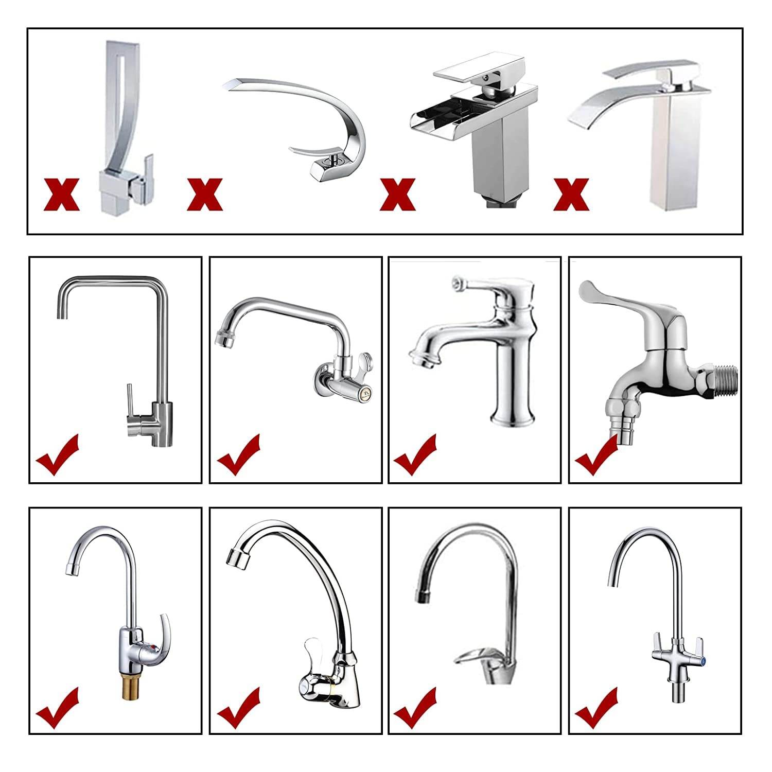 Kitchen Faucet Water Filter Tap Purifier - 4 Layer Activated Carbon for Clean Water - infinityexculsivestore.com