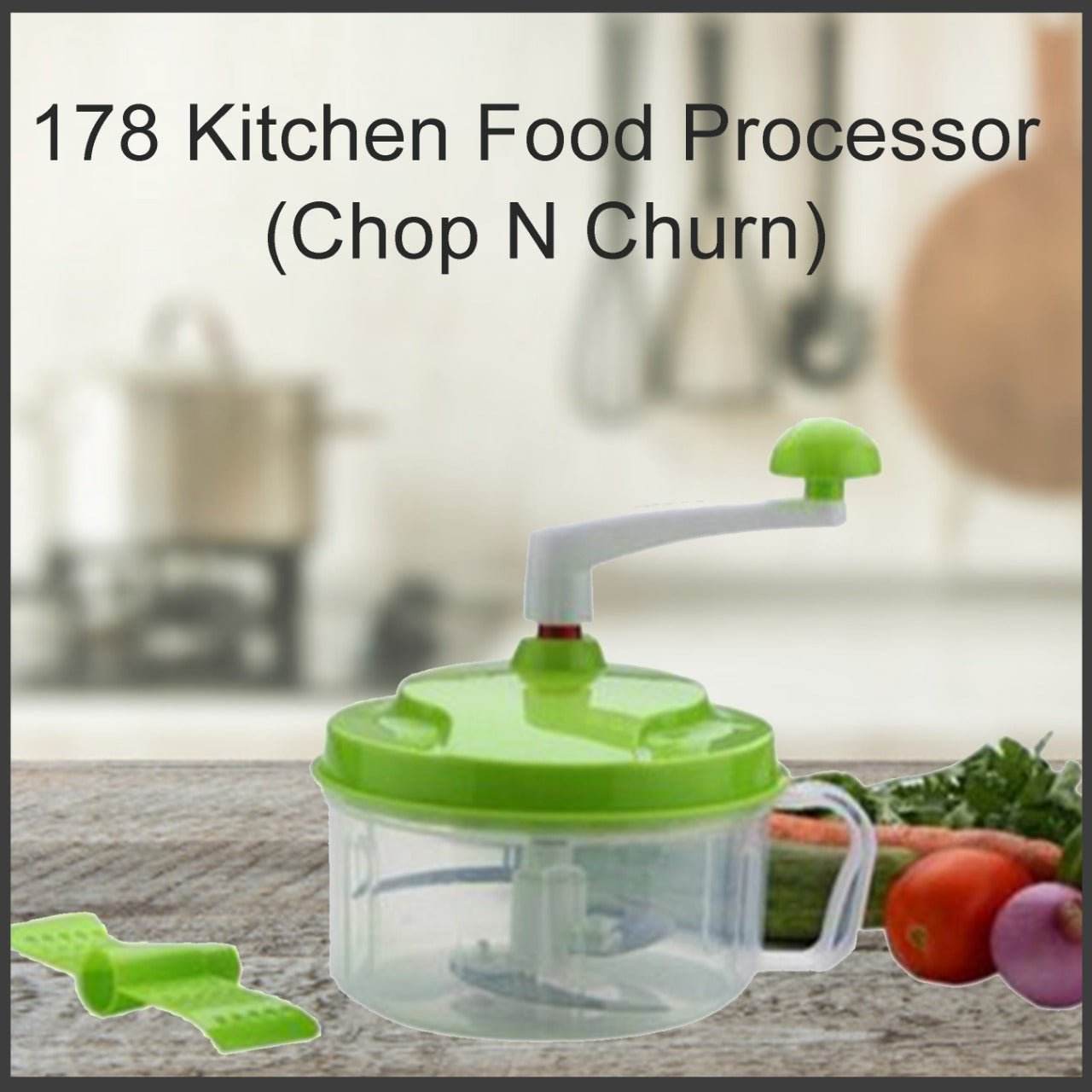 Kitchen Food Processor (Chop N Churn) - infinityexculsivestore.com