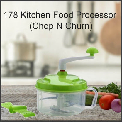 Kitchen Food Processor (Chop N Churn) - infinityexculsivestore.com