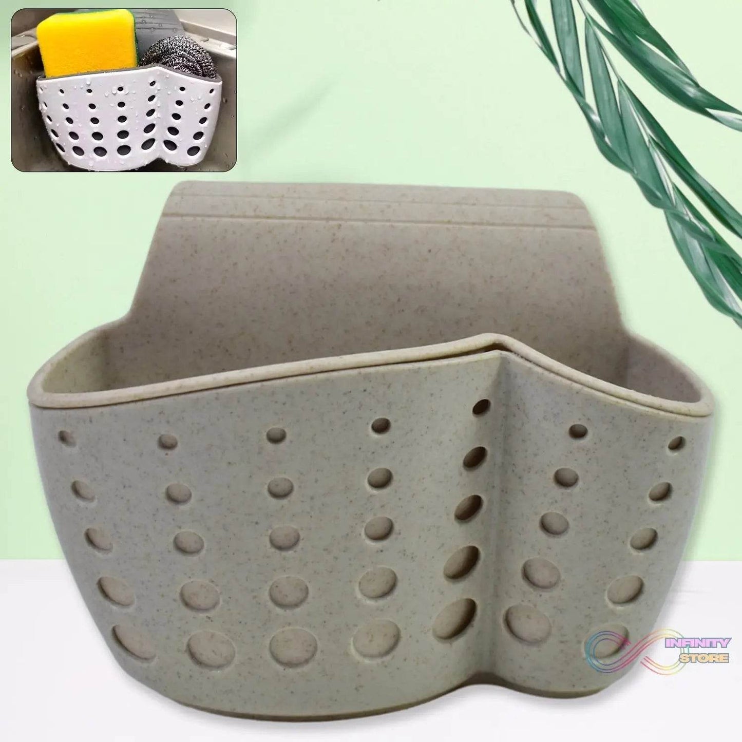 Kitchen Hanging Drain Bag Basket Bath Storage Gadget Tools Sink Holder (1 Pc) - infinityexculsivestore.com