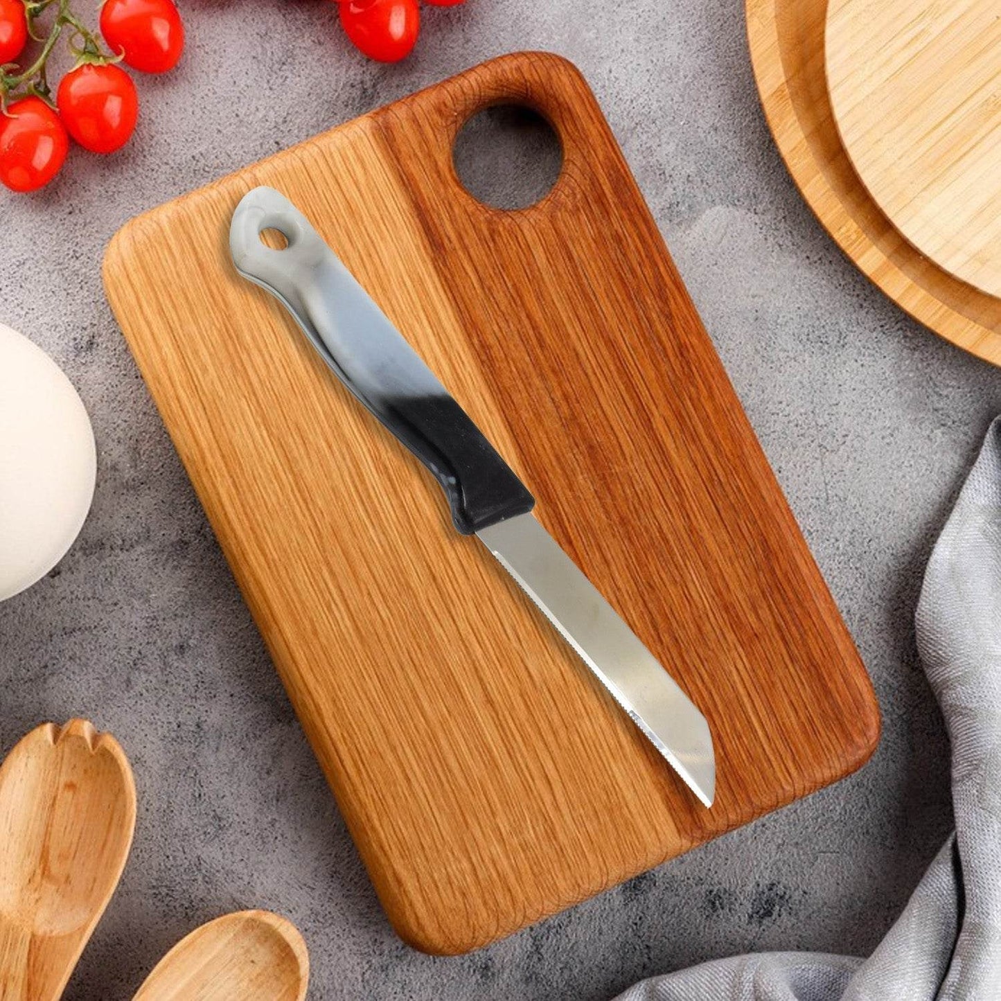Kitchen Knife with Stainless Steel Blade (1 Pc) - infinityexculsivestore.com