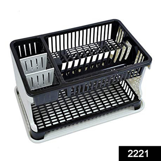 Kitchen Organizer Rack with Water Storing Tray / Dish Rack - infinityexculsivestore.com