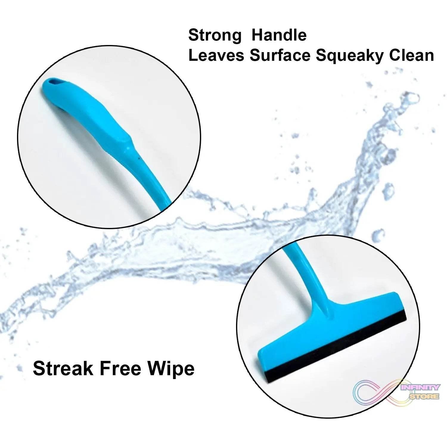 Kitchen Platform and Glass Wiper No - Dust Broom, Long Handle, Easy Floor Cleaning. - infinityexculsivestore.com