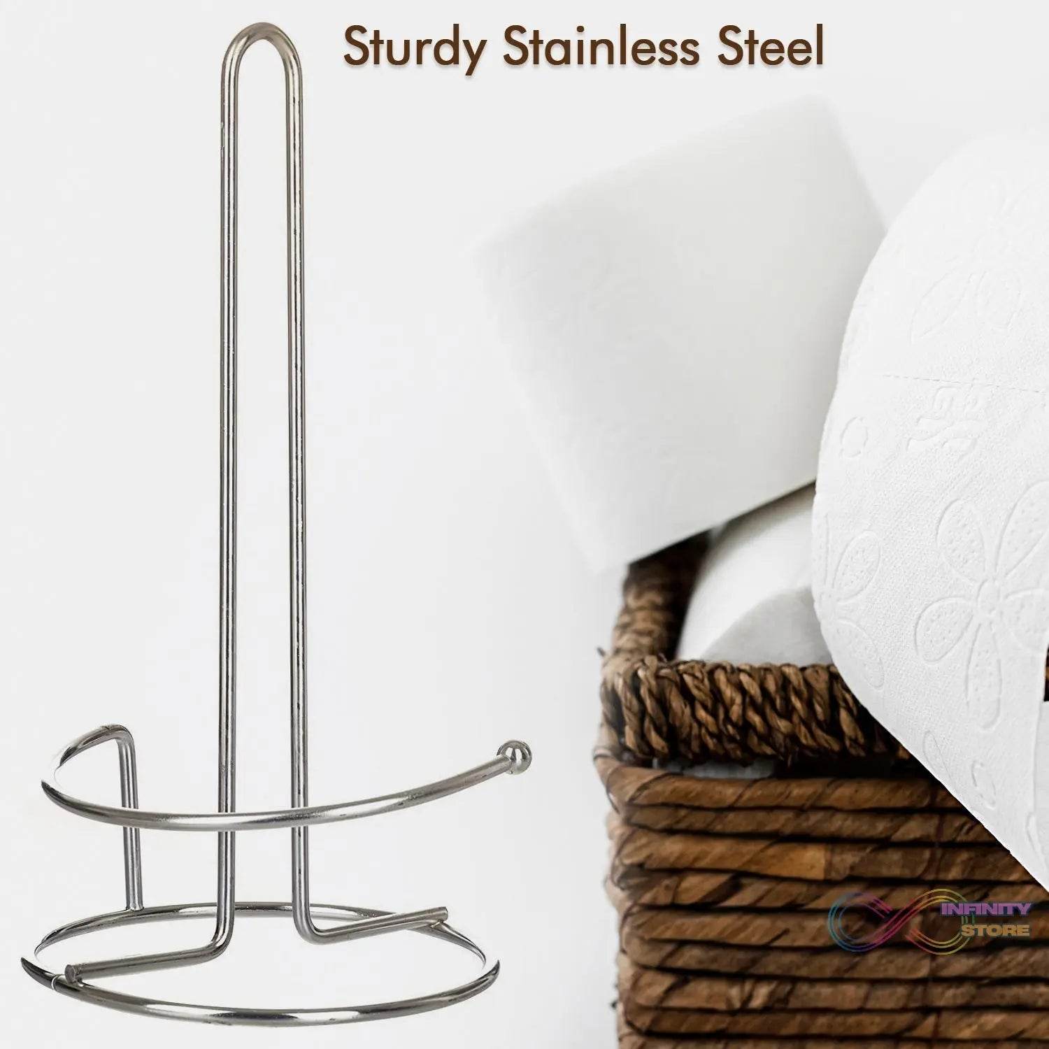 Kitchen Roll Dispenser, Kitchen Napkin Roll Holder, Kitchen Paper Towel Tissue Holder - infinityexculsivestore.com