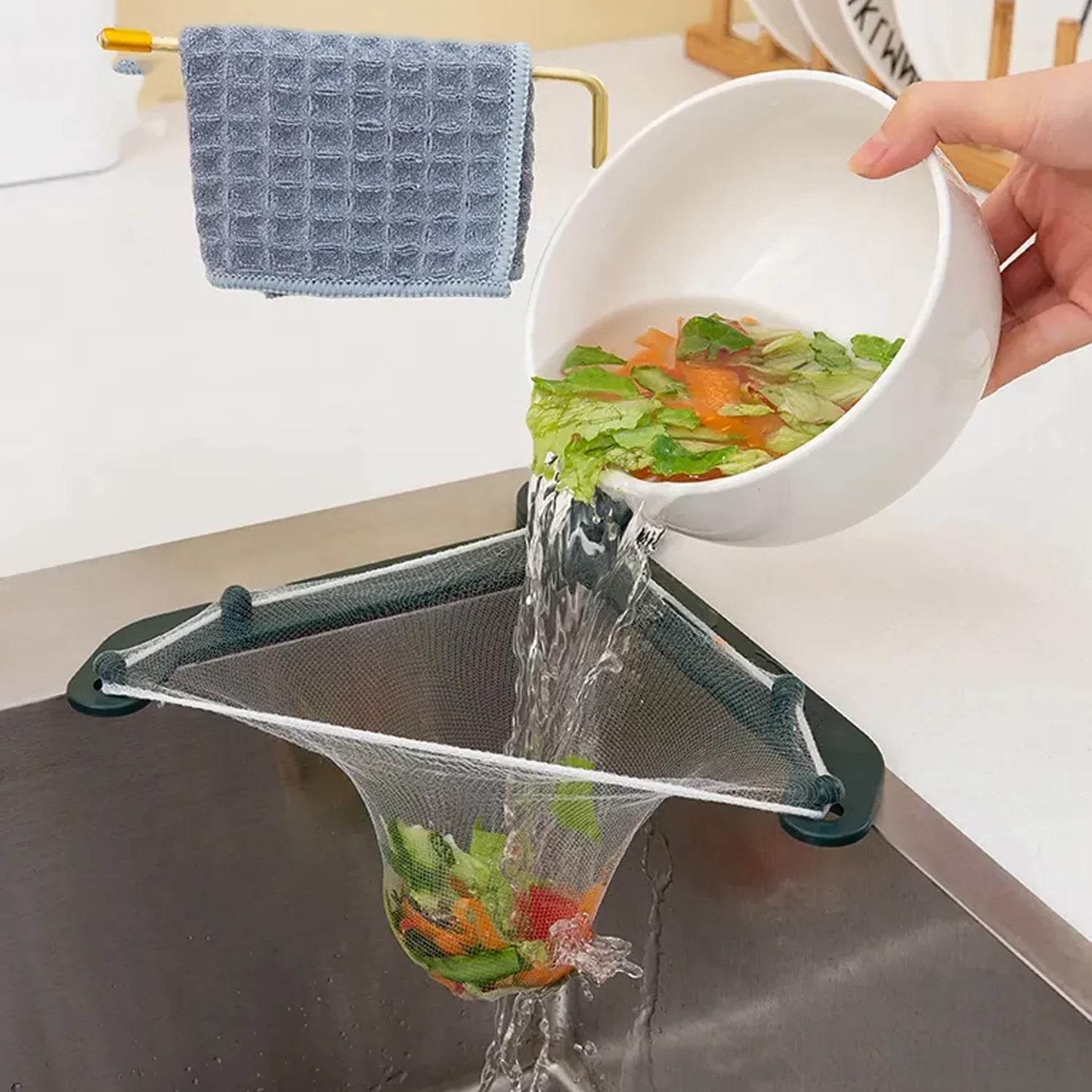 Kitchen Sink Filter Basket, Kitchen Sink Basket, Kitchen Gadgets Practical Sink Strainer Kitchen Sink Drainer for Food Residue, Hair, Paper Scraps (1 Pc) - infinityexculsivestore.com
