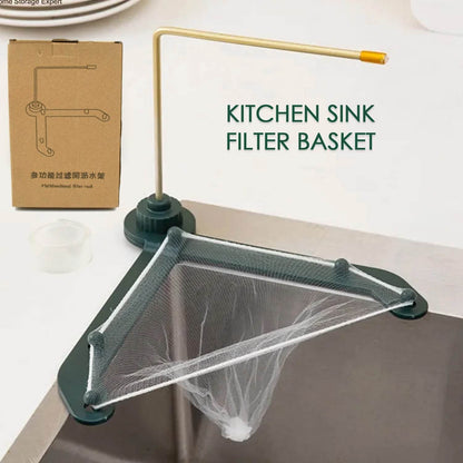 Kitchen Sink Filter Basket, Kitchen Sink Basket, Kitchen Gadgets Practical Sink Strainer Kitchen Sink Drainer for Food Residue, Hair, Paper Scraps (1 Pc) - infinityexculsivestore.com