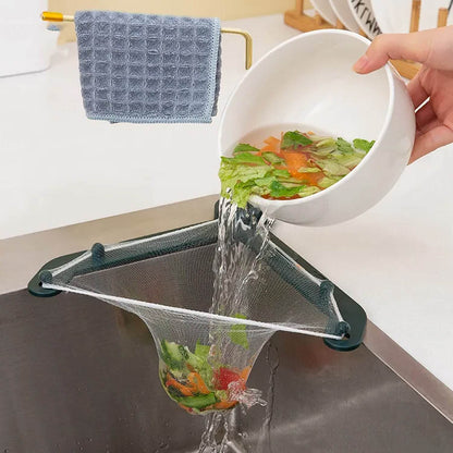 Kitchen Sink Filter Basket, Kitchen Sink Basket Kitchen Gadgets Practical Sink Strainer Kitchen Sink Drainer for Food Residue, Hair, Paper Scraps - infinityexculsivestore.com