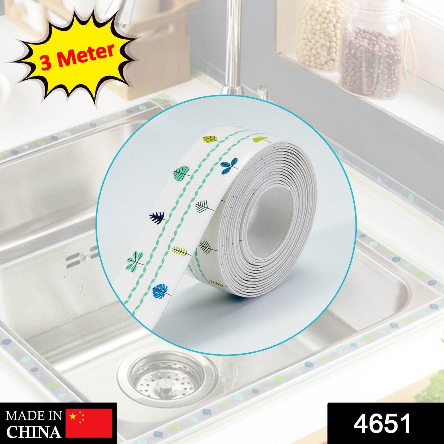 Kitchen Sink Platform Sticker Bathroom Corner Tape (3Meter Size) - infinityexculsivestore.com