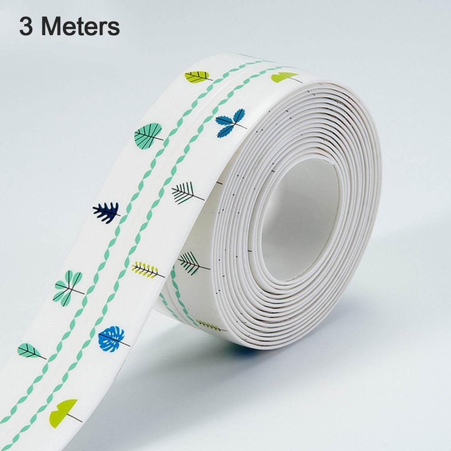 Kitchen Sink Platform Sticker Bathroom Corner Tape (3Meter Size) - infinityexculsivestore.com
