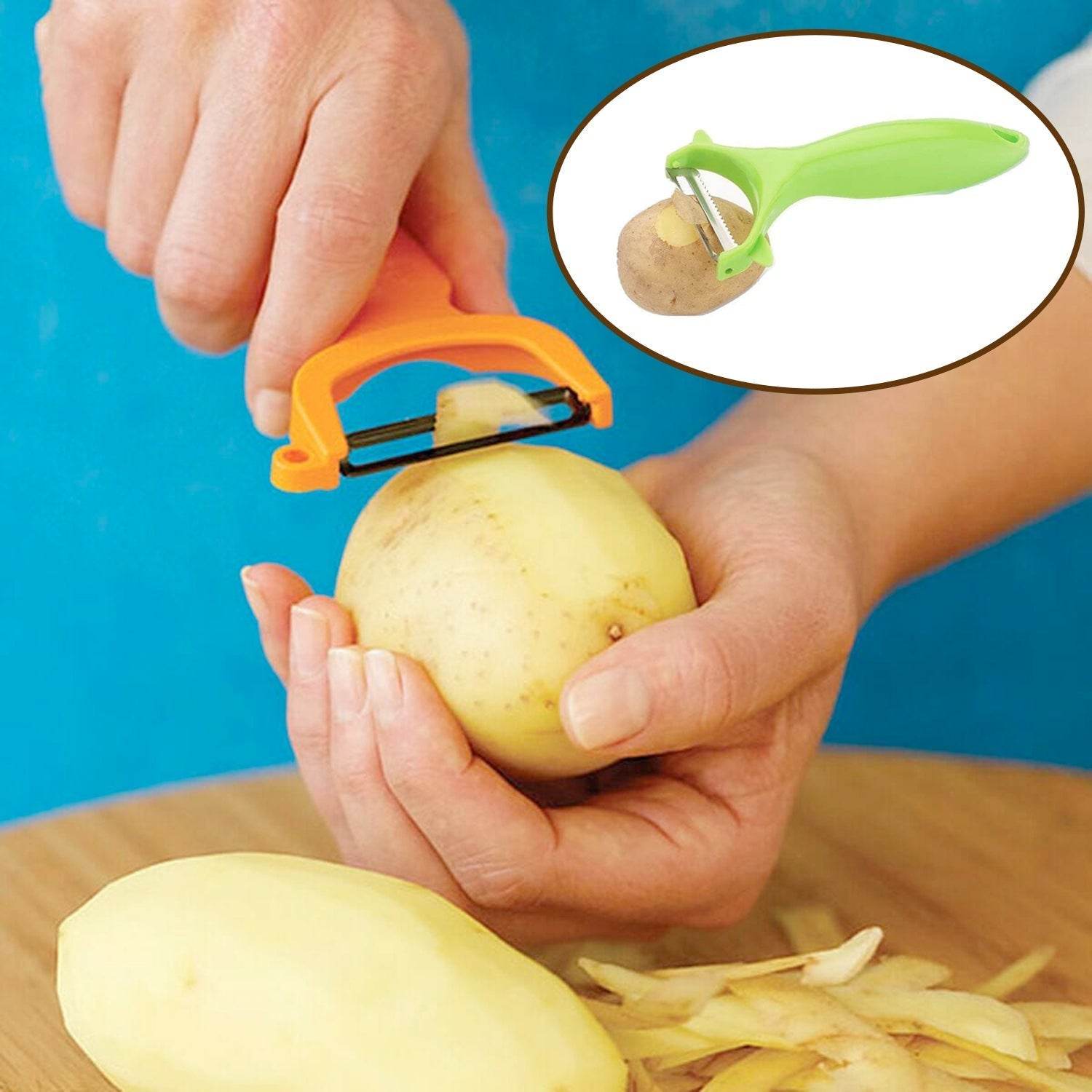 Kitchen Stainless Steel Vegetable and Fruit Peeler - infinityexculsivestore.com