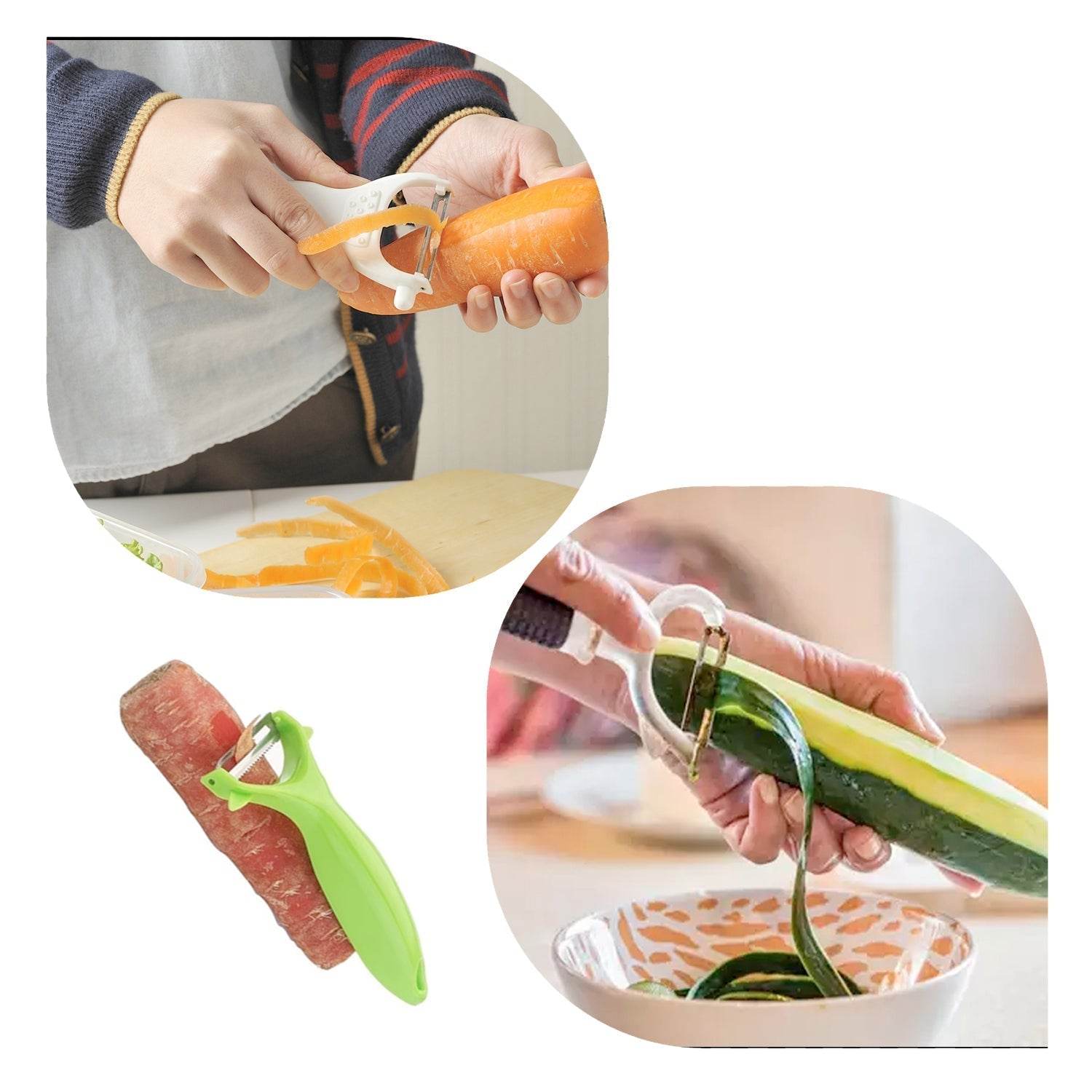 Kitchen Stainless Steel Vegetable and Fruit Peeler - infinityexculsivestore.com