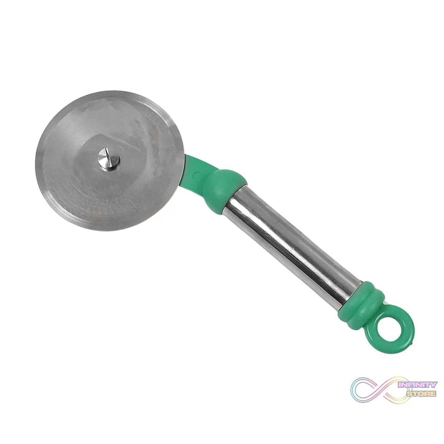 Kitchen Stainless Steel Wheel Pizza Cutter (1 pc) - infinityexculsivestore.com