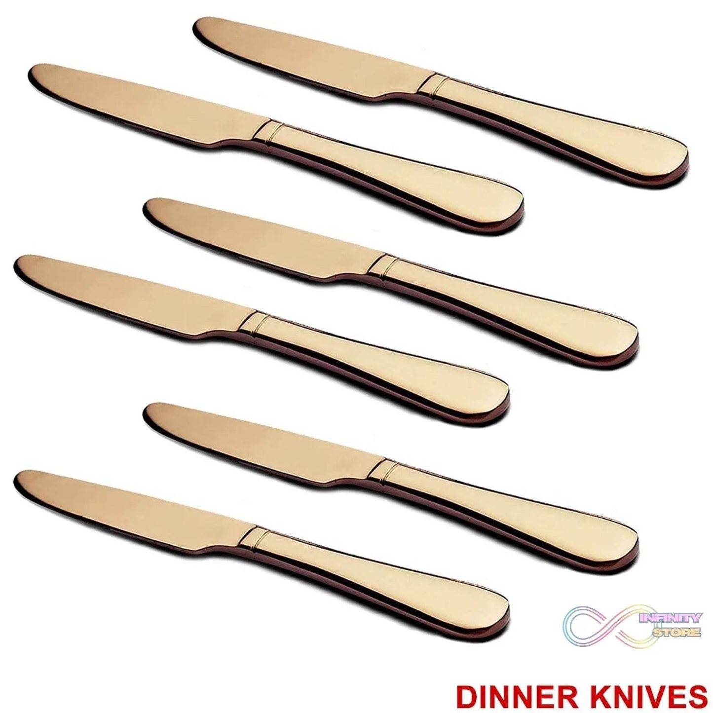 Kitchen Tableware / Flatware Sets Kitchen Forks Spoons with Gift Box (24 Pcs Set) - infinityexculsivestore.com