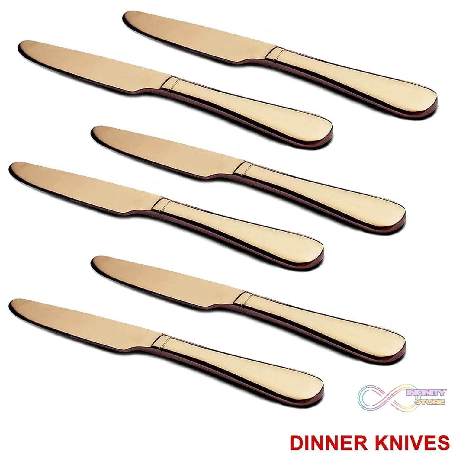 Kitchen Tableware / Flatware Sets Kitchen Forks Spoons with Gift Box (24 Pcs Set) - infinityexculsivestore.com