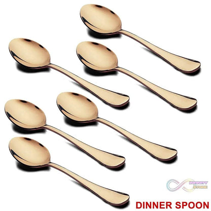 Kitchen Tableware / Flatware Sets Kitchen Forks Spoons with Gift Box (24 Pcs Set) - infinityexculsivestore.com