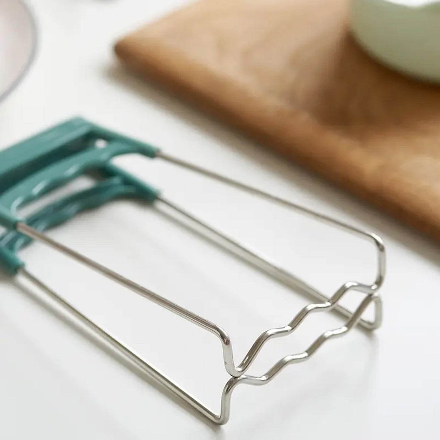 Kitchen Tongs, Bowls Clip Wear‑Resistant Bowls Plates Clip Lifter For Restaurants for Kitchen (1 Pc) - infinityexculsivestore.com