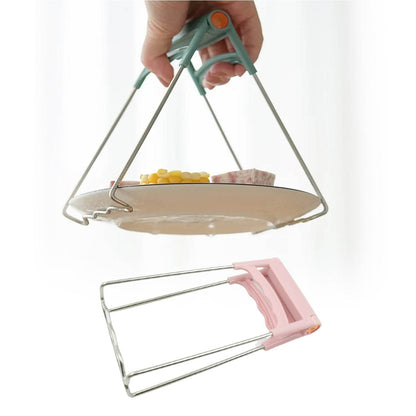 Kitchen Tongs, Bowls Clip Wear‑Resistant Bowls Plates Clip Lifter For Restaurants for Kitchen (1 Pc) - infinityexculsivestore.com