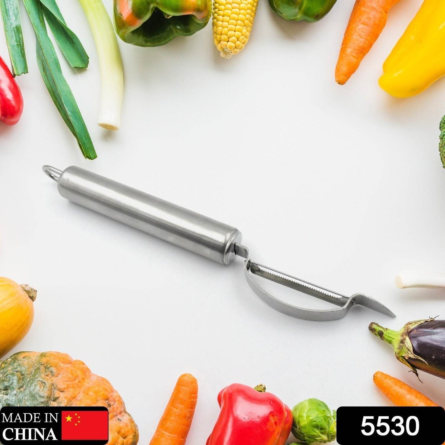 Kitchen Vegetable Peeler, Fruit Peeler, Ergonomic Handle Safe and Easy to Use for Potatoes,Apples,Pears Tomatoes,Carrots,Cucumbers Kitchen Accessory, Kitchen Gadgets (1 Pc) - infinityexculsivestore.com