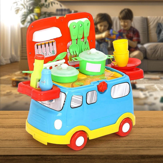 Kitchen Vehicle Set Toy for Kids Big Cooking (21 Pcs Set) - infinityexculsivestore.com