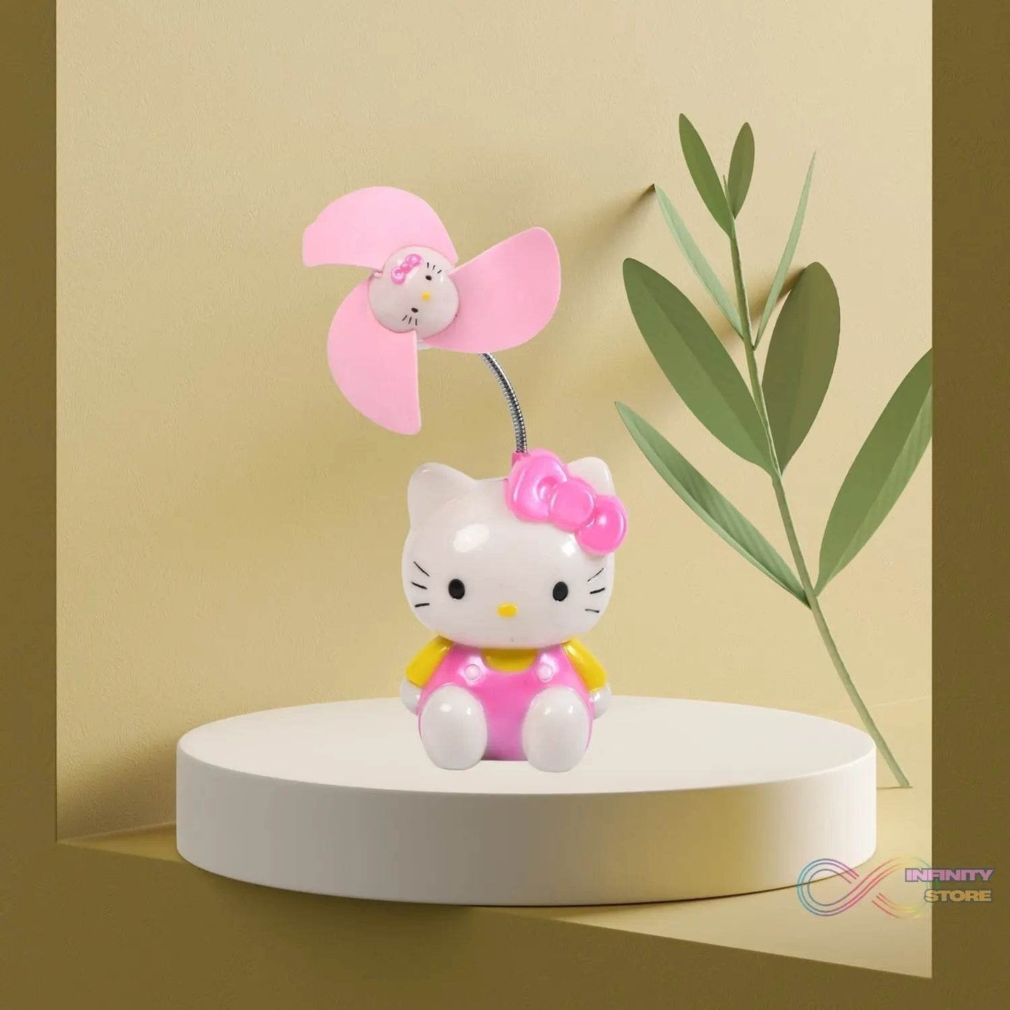 Kitty USB Powered Portable USB Mini Cooling Fan Cooler Portable (Battery Not Include) - infinityexculsivestore.com