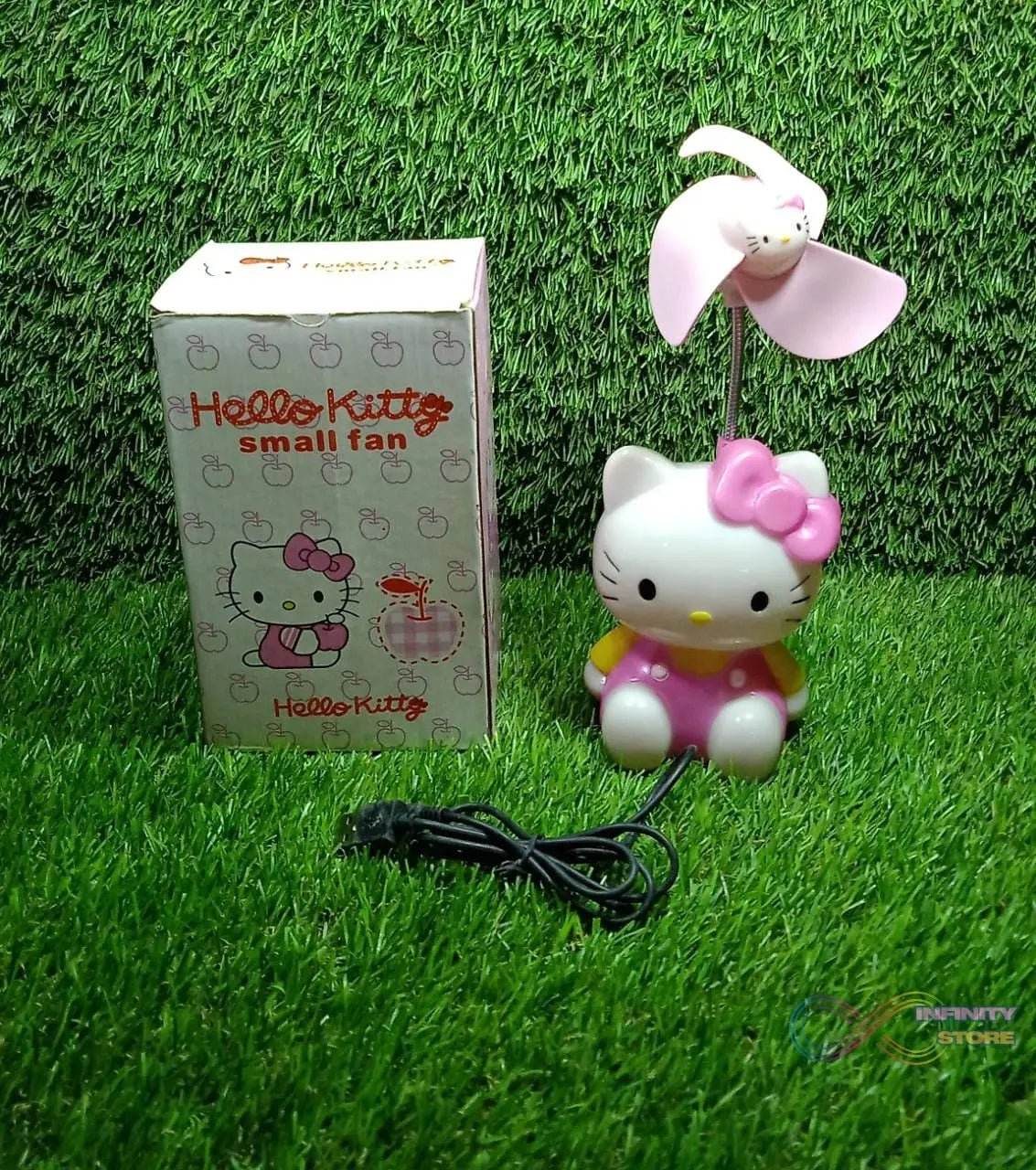 Kitty USB Powered Portable USB Mini Cooling Fan Cooler Portable (Battery Not Include) - infinityexculsivestore.com