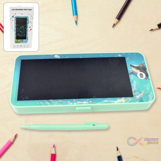 LCD Drawing Pen Case Blue colour (1 pc) - infinityexculsivestore.com