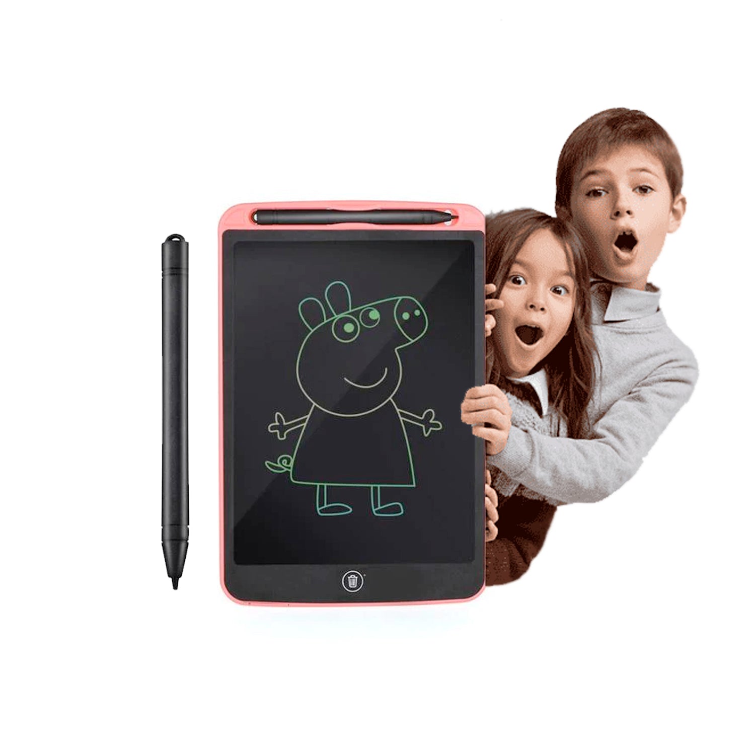 LCD Portable Writing Pad / Tablet for Kids - 8.5 Inch - infinityexculsivestore.com