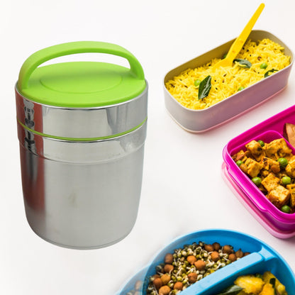 LEAK - PROOF THERMOS FLASK FOR HOT FOOD, WARM SOUP CUP, VACUUM INSULATED LUNCH BOX, FOOD BOX FOR THERMAL CONTAINER FOR FOOD STAINLESS STEEL (1.8 L) - infinityexculsivestore.com