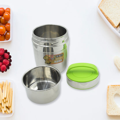 LEAK - PROOF THERMOS FLASK FOR HOT FOOD, WARM SOUP CUP, VACUUM INSULATED LUNCH BOX, FOOD BOX FOR THERMAL CONTAINER FOR FOOD STAINLESS STEEL (1.8 L) - infinityexculsivestore.com