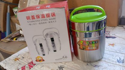 LEAK - PROOF THERMOS FLASK FOR HOT FOOD, WARM SOUP CUP, VACUUM INSULATED LUNCH BOX, FOOD BOX FOR THERMAL CONTAINER FOR FOOD STAINLESS STEEL (1.8 L) - infinityexculsivestore.com