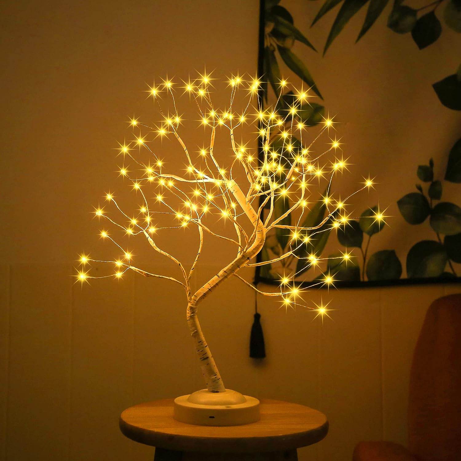 108 LED Birch Tree Lights Artificial Tabletop Fairy Tree Lamp Eight Lighting Modes USB or Battery Operated with Timer Decor for Bedroom Living Room Wedding Christmas Easter - infinityexculsivestore.com