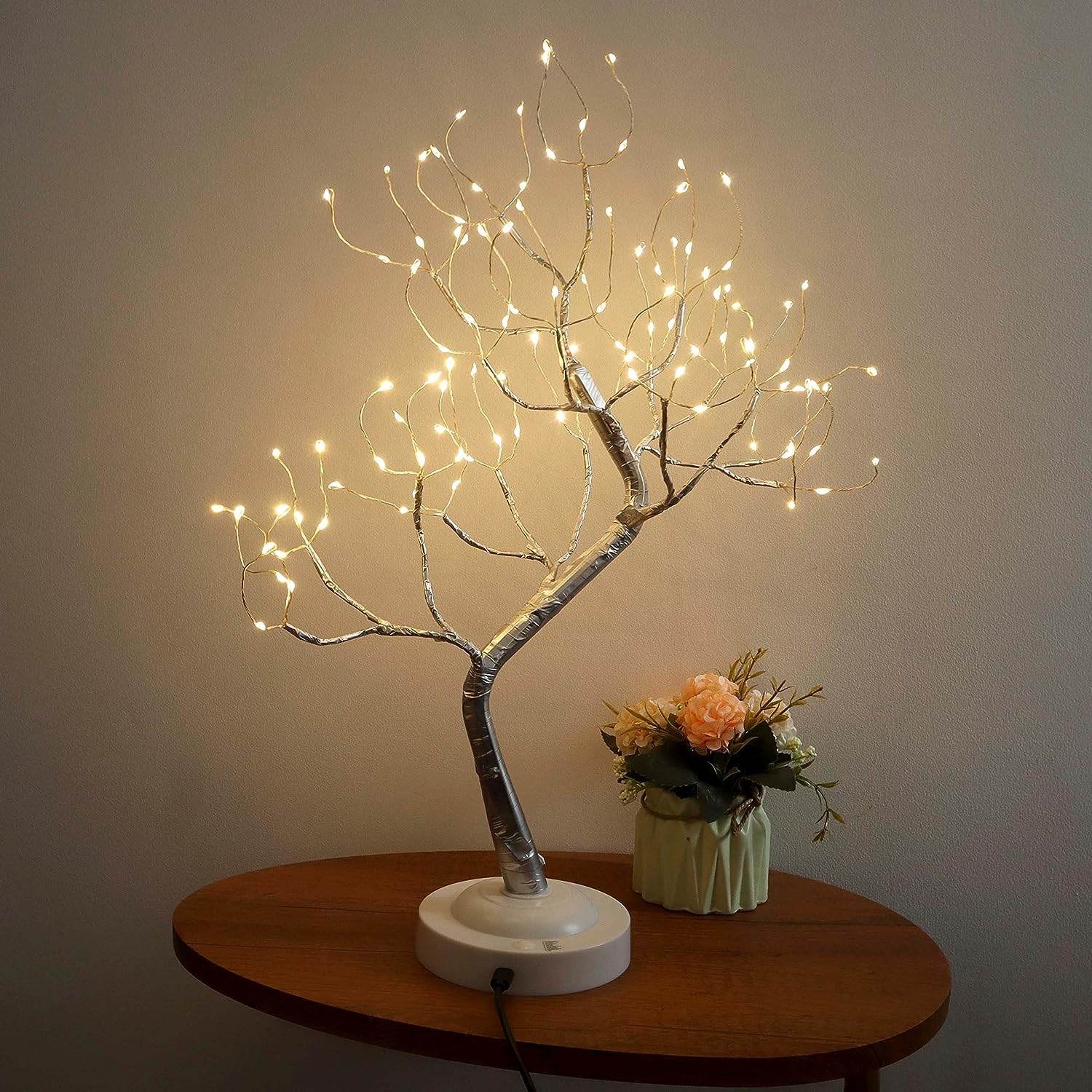 108 LED Birch Tree Lights Artificial Tabletop Fairy Tree Lamp Eight Lighting Modes USB or Battery Operated with Timer Decor for Bedroom Living Room Wedding Christmas Easter - infinityexculsivestore.com