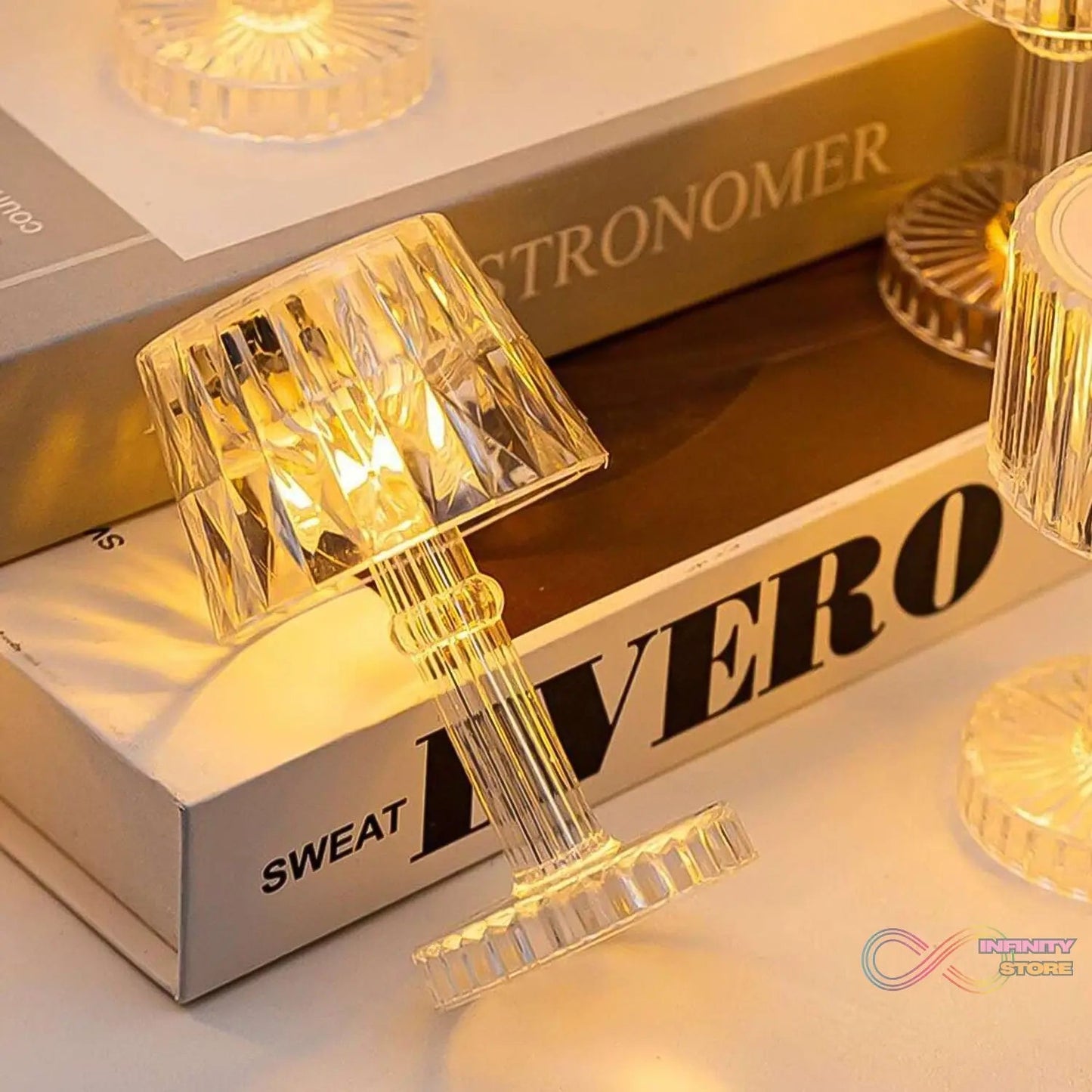 LED Candle lamp, Table Lamp Portable Plastic Lamps (1 Pc / Small) - infinityexculsivestore.com