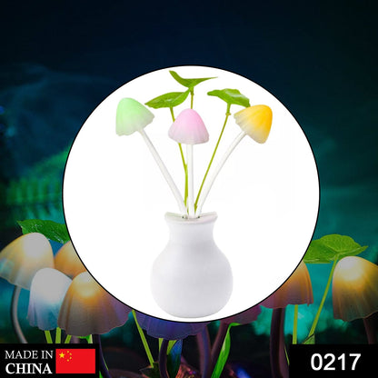 LED Dream Night Light, Auto ON / Off Sensor Mushroom Lamp (Multicolor) - infinityexculsivestore.com