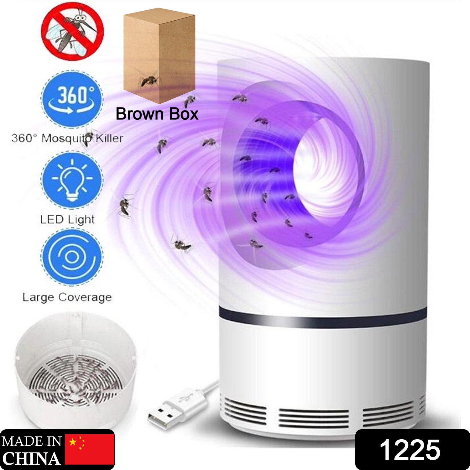 LED Electric Mosquito Killer Lamp for Home - infinityexculsivestore.com