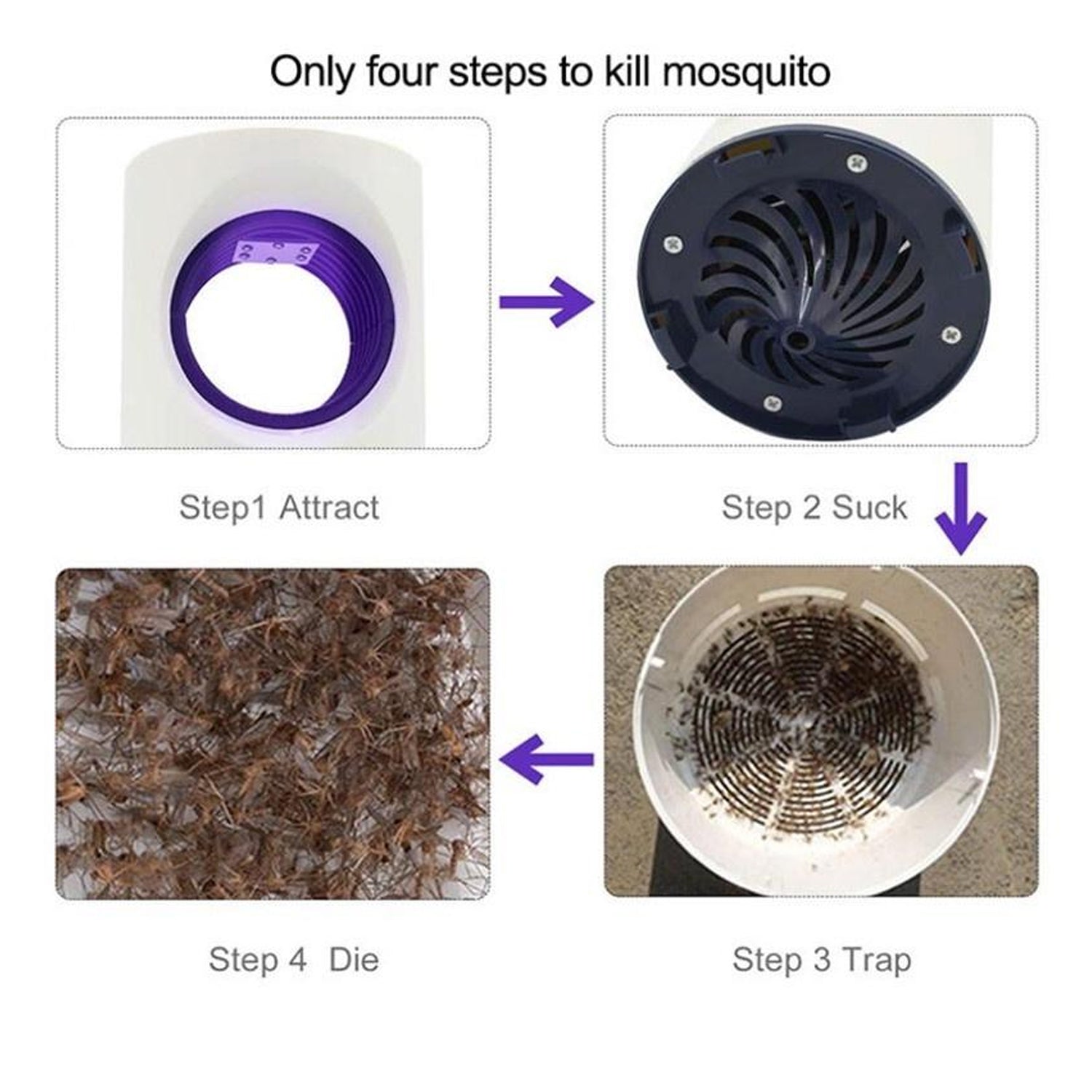 LED Electric Mosquito Killer Lamp for Home - infinityexculsivestore.com