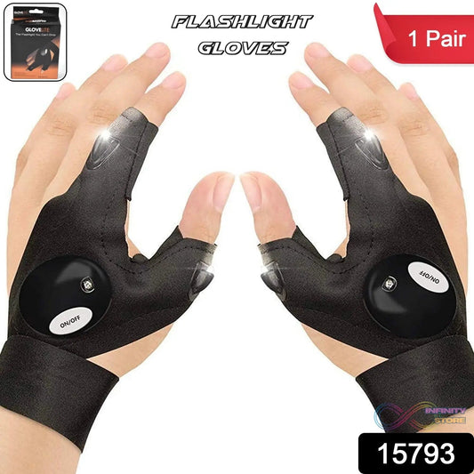 LED Flashlight Gloves Gifts for Men (Hand Gloves Light / 1 Pair) - infinityexculsivestore.com