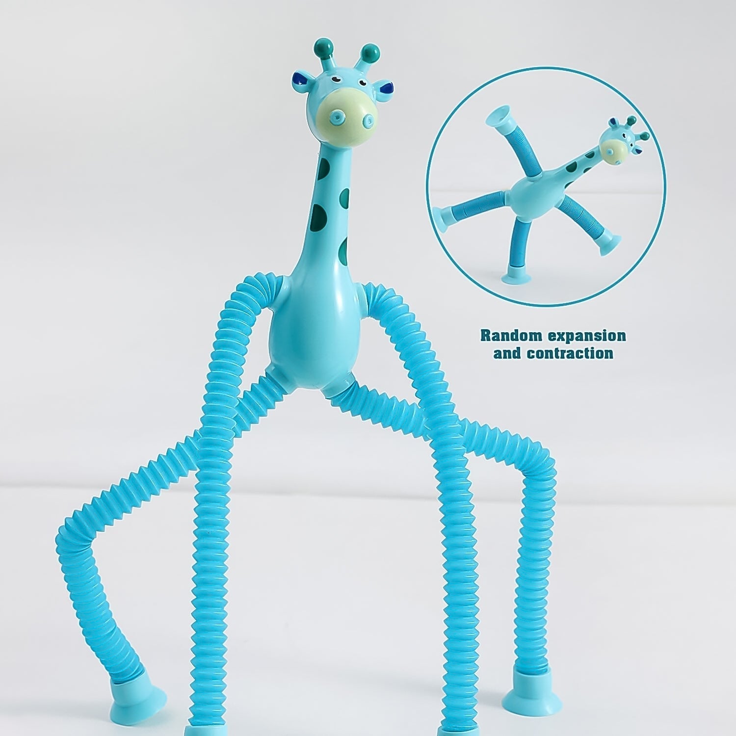 LED Giraffe Telescopic Suction Cup Toys (1 Pc) - infinityexculsivestore.com