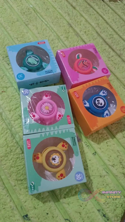 LED Light & Spinning Slap Kids Cartoon Bracelet Wrist Band (1 Pc / Mix Design) - infinityexculsivestore.com