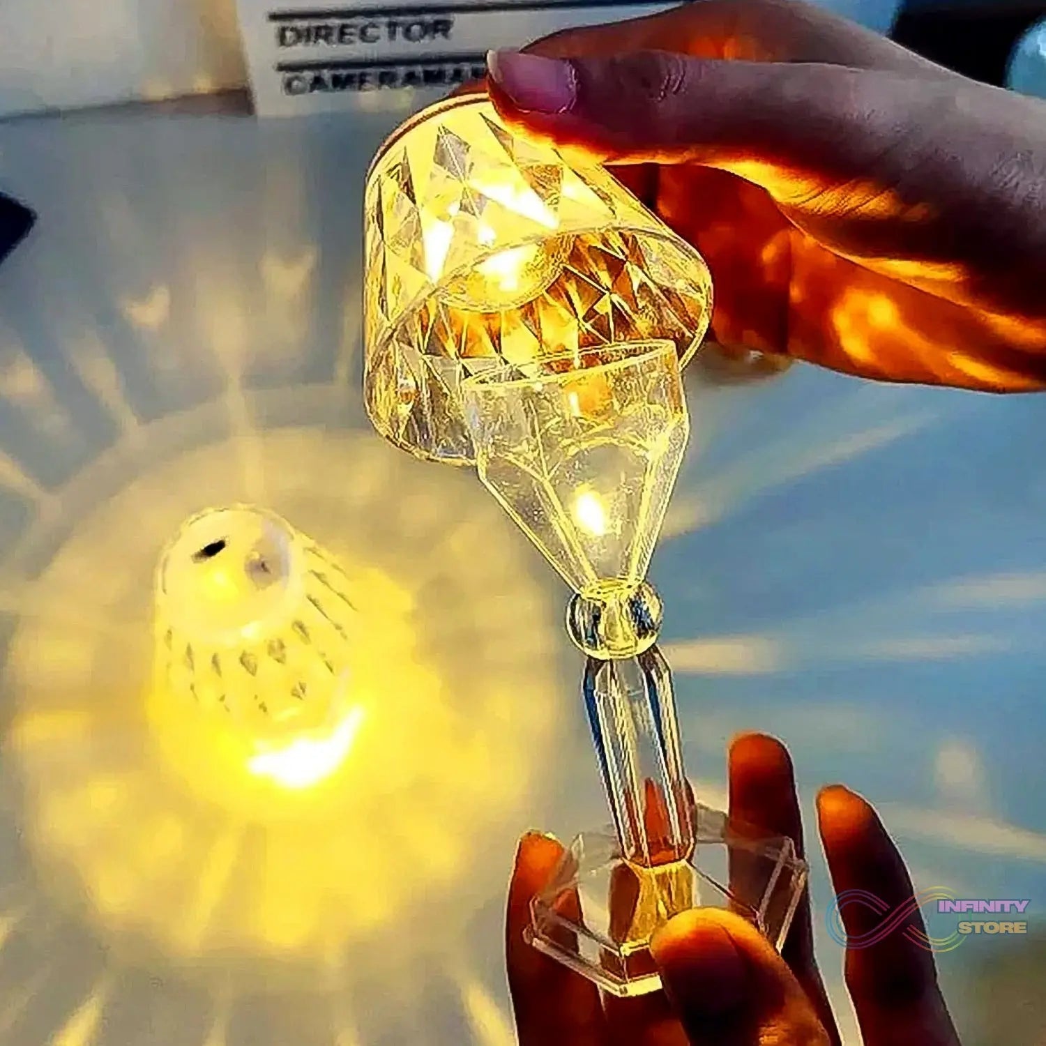 LED Table Lamp Mini Projection Lamp for Night Light (1 Pc) - infinityexculsivestore.com