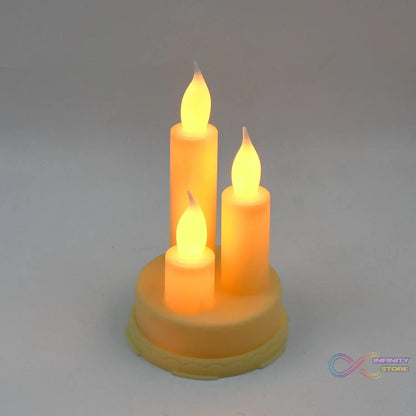 LED Taper Candles (1 Pc) - infinityexculsivestore.com