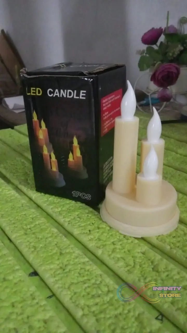 LED Taper Candles (1 Pc) - infinityexculsivestore.com
