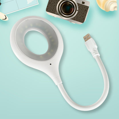 LED USB Light for Laptop, 16 LED Night Lights for Bedroom, Lightweight Small LED Reading Light Lamp with Flexible Neck, Desk Light for Home, Travel, Study, Office (1 Pc) - infinityexculsivestore.com