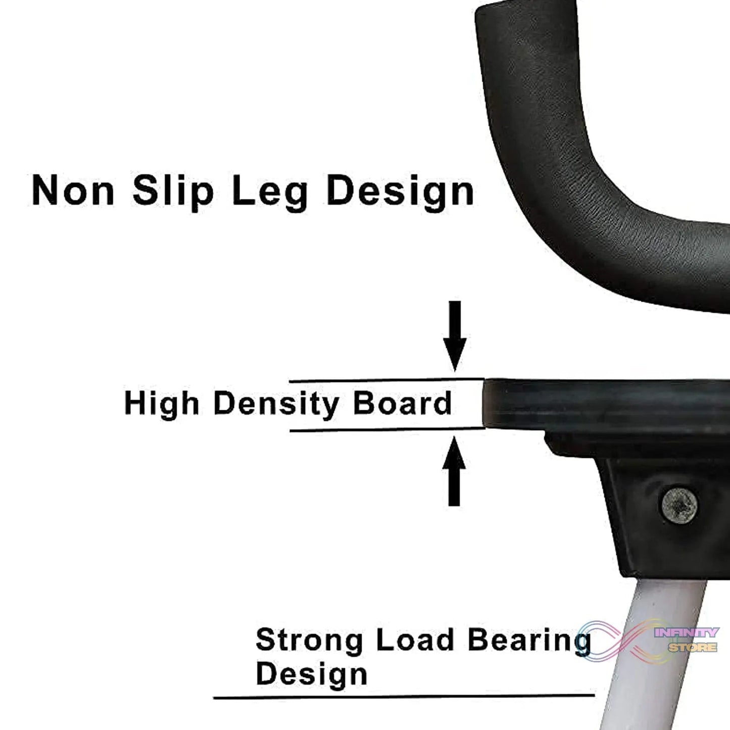 Laptop Table Foldable Portable Notebook Bed Lap Desk Tray Stand Reading Holder with Coffee Cup Slot for Breakfast, Reading & Movie Watching. - infinityexculsivestore.com