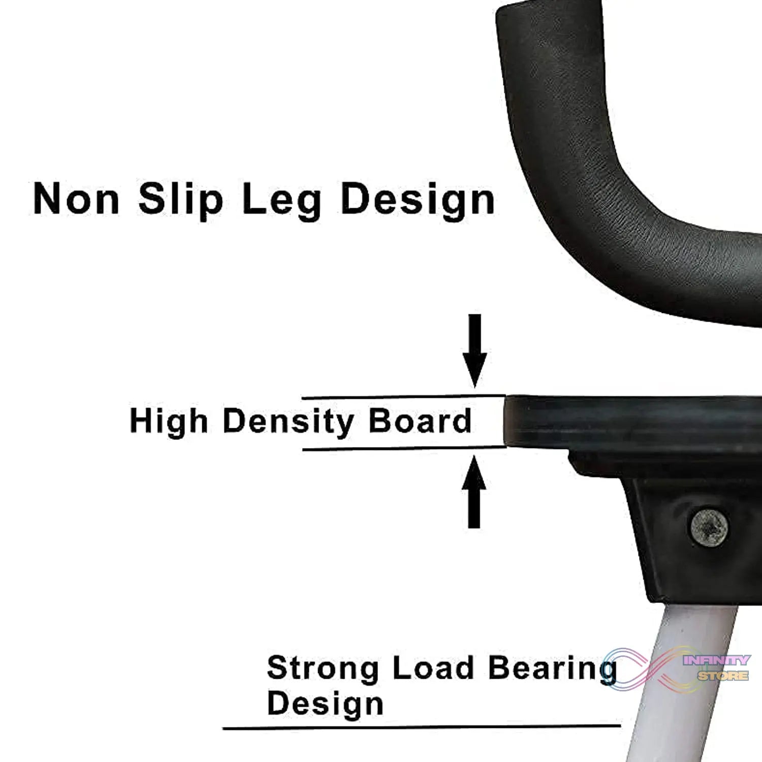 Laptop Table Foldable Portable Notebook Bed Lap Desk Tray Stand Reading Holder with Coffee Cup Slot for Breakfast, Reading & Movie Watching. - infinityexculsivestore.com