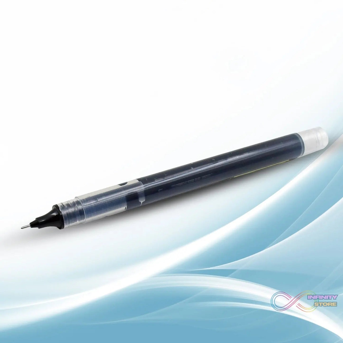 Large Black Roller ball Pens / Gel Pen Set Drawing Writing Pen 0.5 mm (12 Pcs Set) - infinityexculsivestore.com