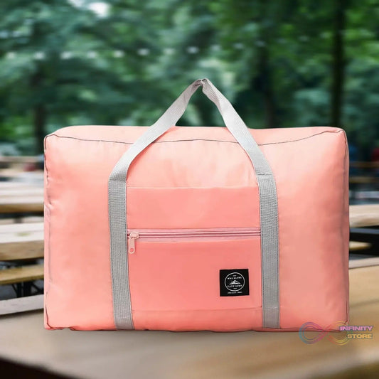 Large Capacity Luggage Bag, Foldable Waterproof Travel Bag (1 Pc / Mix Color) - infinityexculsivestore.com