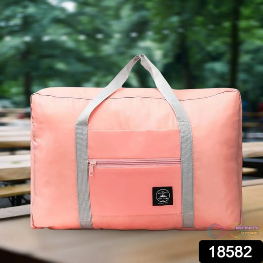 Large Capacity Luggage Bag, Foldable Waterproof Travel Bag (1 Pc / Mix Color) - infinityexculsivestore.com