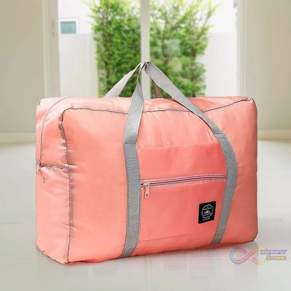 Large Capacity Luggage Bag, Foldable Waterproof Travel Bag (1 Pc / Mix Color) - infinityexculsivestore.com
