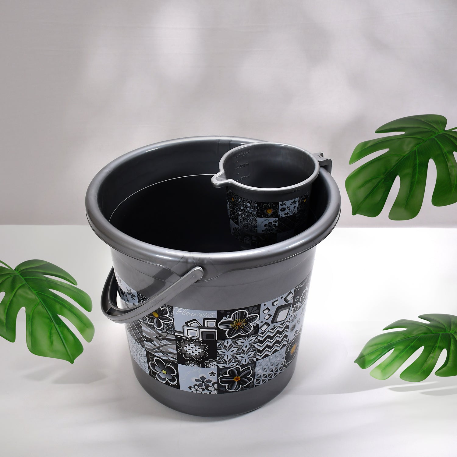 Large Capacity Plastic Bathroom Set of 7Pieces (1pc Big Tub, 1pc bucket,1pc , 1pc Mug, 1pc Soap Case, 1pc , 1pc Stool) - infinityexculsivestore.com